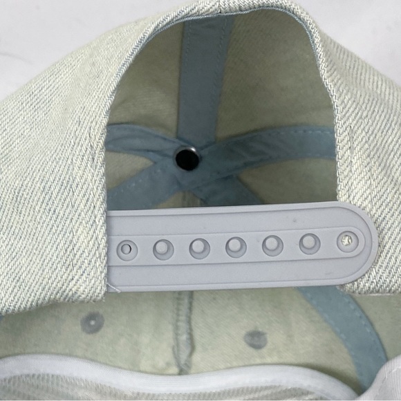 Southern Supply Hat Company Country and Western Trucker Hat Denim Blue Snapback - Picture 7 of 8